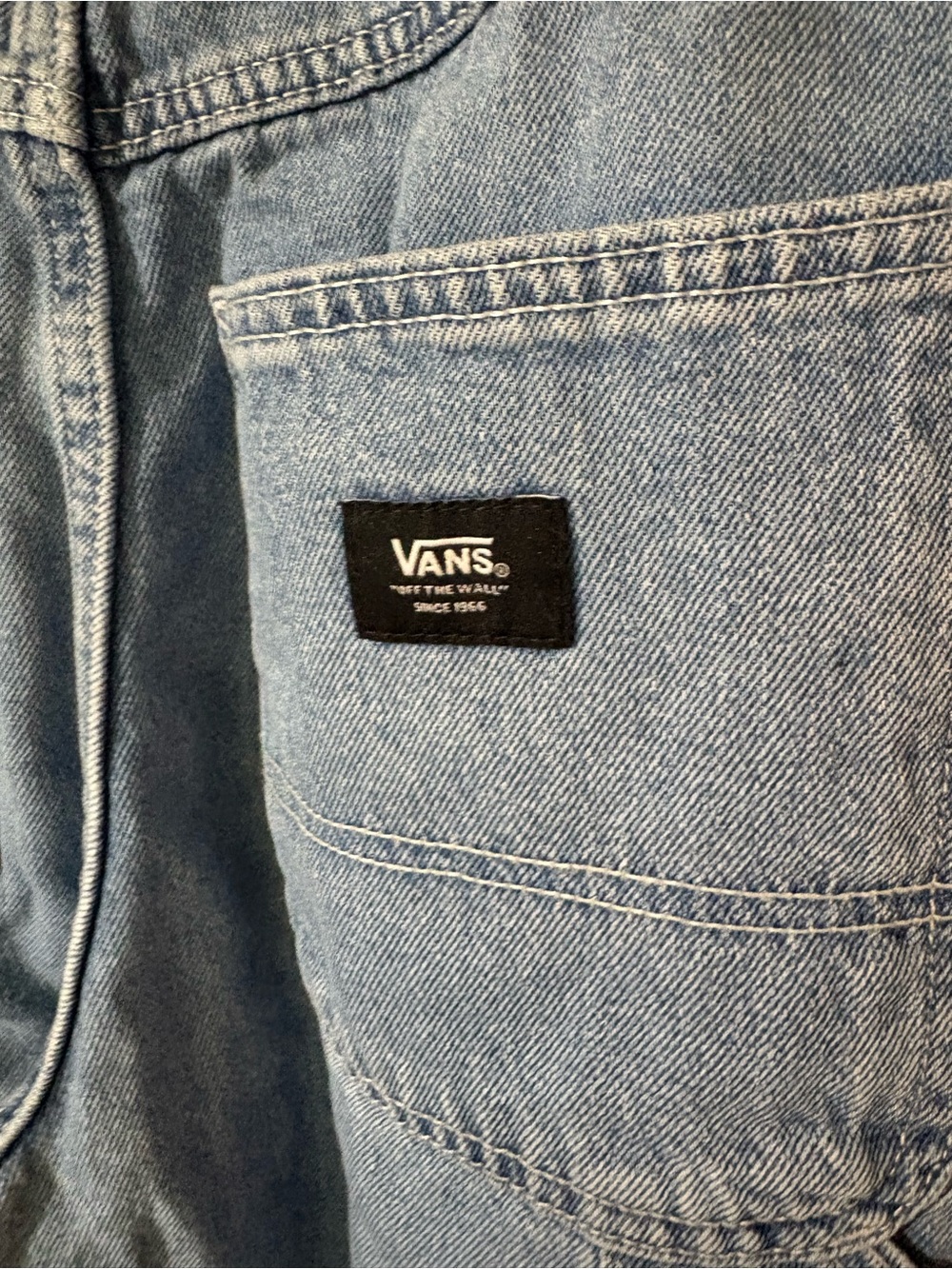 Vans Light Blue Carpenter Denim Jeans - Picture 3 of 4